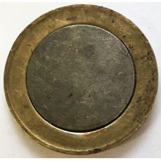 GREAT BRITAIN UK 2006 . TWO 2 POUNDS COIN . ERROR . BLANK